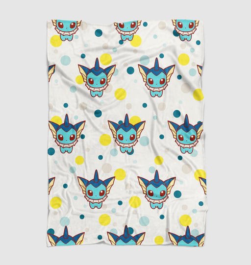 vaporeon water type evolution Ultra soft fleece blanket