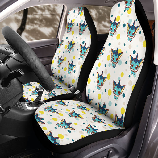 vaporeon water type evolution Car Seat Covers