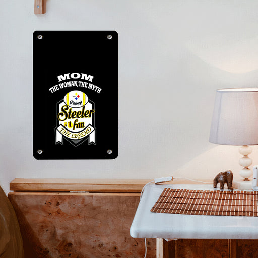 the legend pittsburgh steeler fan Poster Metal print wall art