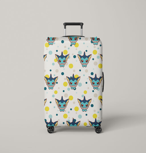 vaporeon water type evolution Luggage Cover | suitcase