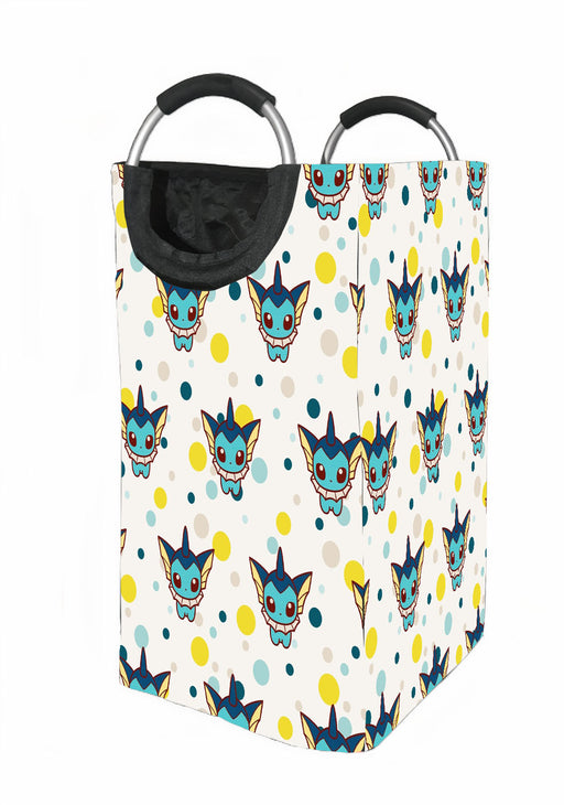 vaporeon water type evolution Laundry Hamper | Laundry Basket