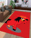 the little ponny and carmen sandiego Living room carpet rugs