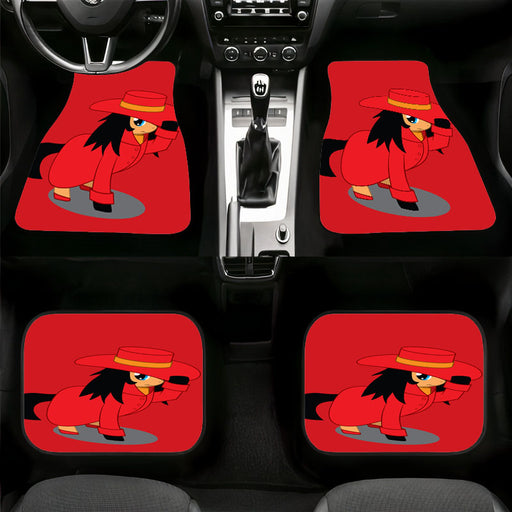 the little ponny and carmen sandiego Car floor mats Universal fit