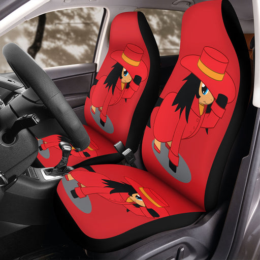 the little ponny and carmen sandiego Car Seat Covers