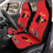 the little ponny and carmen sandiego Car Seat Covers