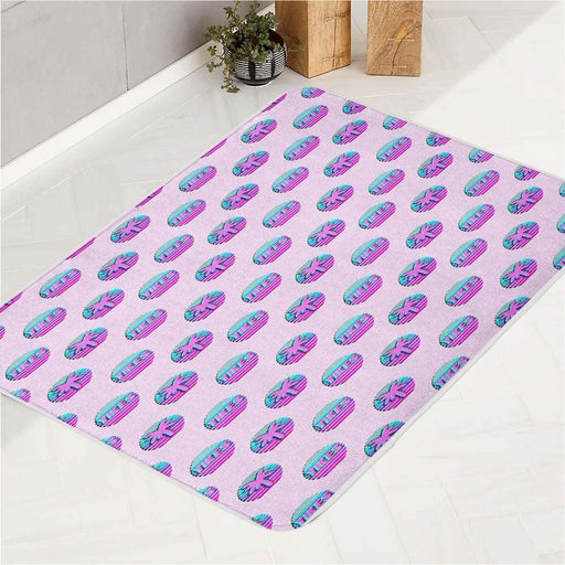 vaporwave yikes tree aesthetic bath rugs