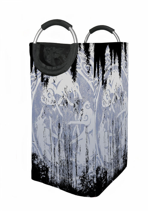 the logo iced god of war Laundry Hamper | Laundry Basket