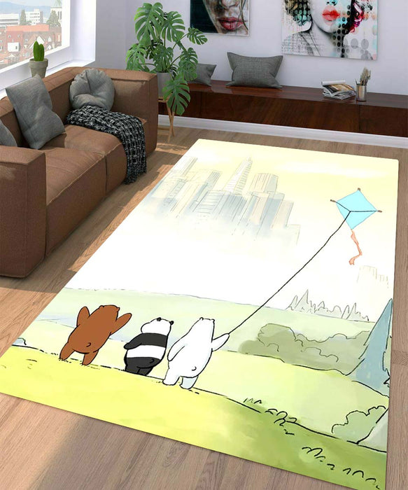 with kate we bare bears Living room carpet rugs