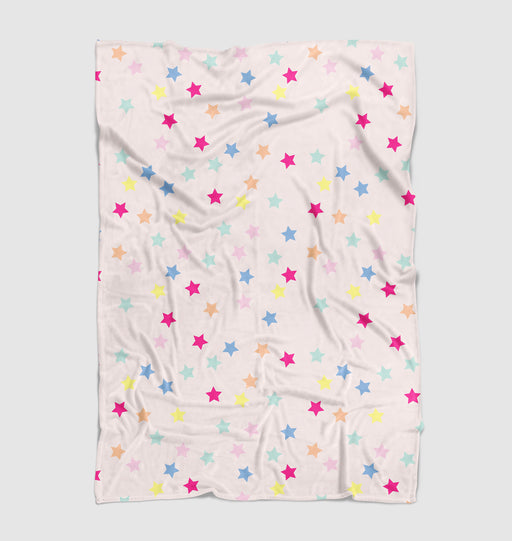 variative color of little star Ultra soft fleece blanket