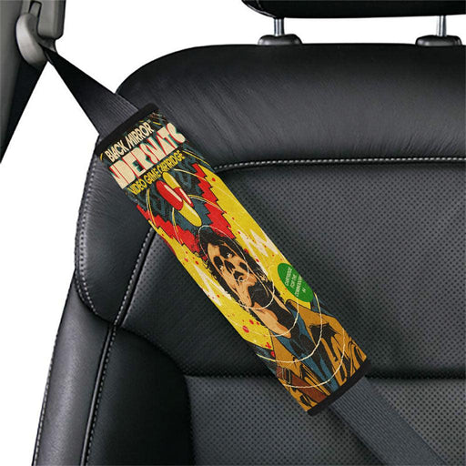 wolf detail art Car seat belt cover