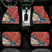 venom vs spiderman comic marvel Car floor mats Universal fit