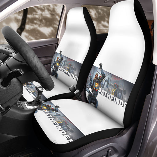 the one and only pathfinder robbot futuristic Car Seat Covers