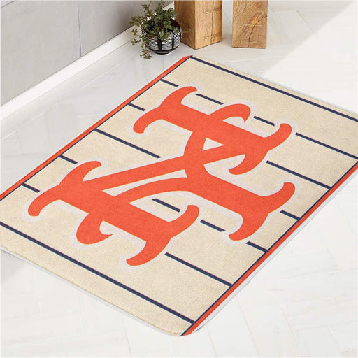 vintage old new york mets bath rugs