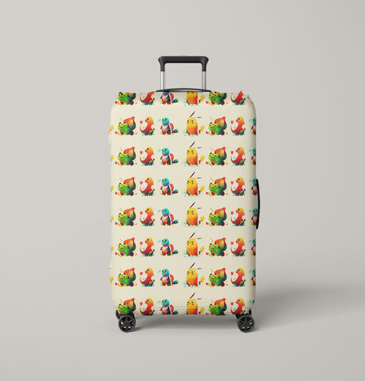 venusaur ivysaur and friends Luggage Cover | suitcase