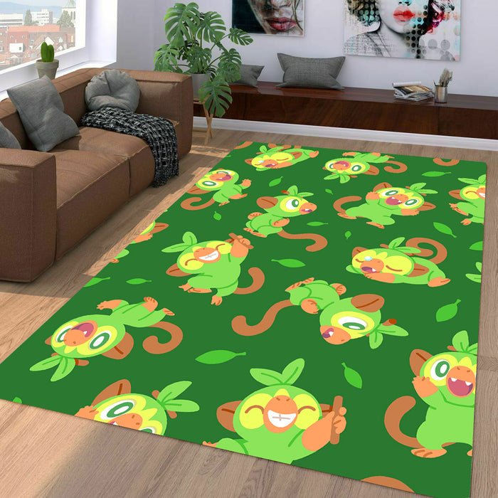 versiris green pokemon Living room carpet rugs