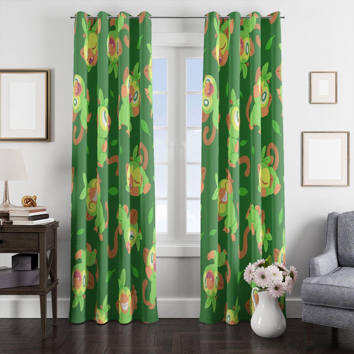 versiris green pokemon window Curtain