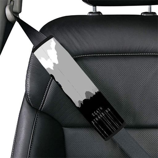 wolf on a cold Car seat belt cover