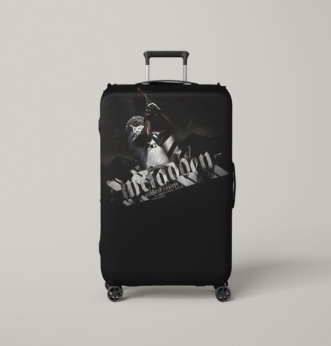 the rebirth of raiders football Luggage Covers | Suitcase