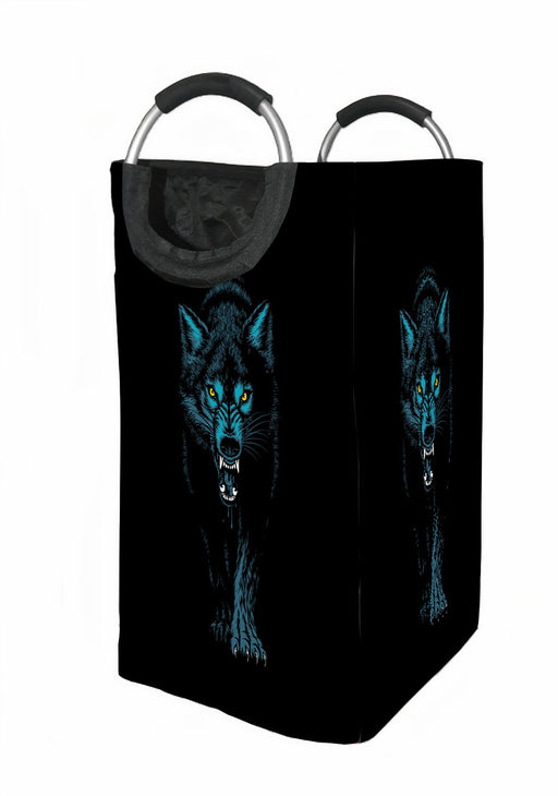 wolf skateboard Laundry Hamper | Laundry Basket