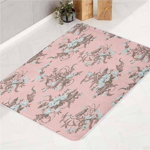 vigiliant floral vintage bath rugs