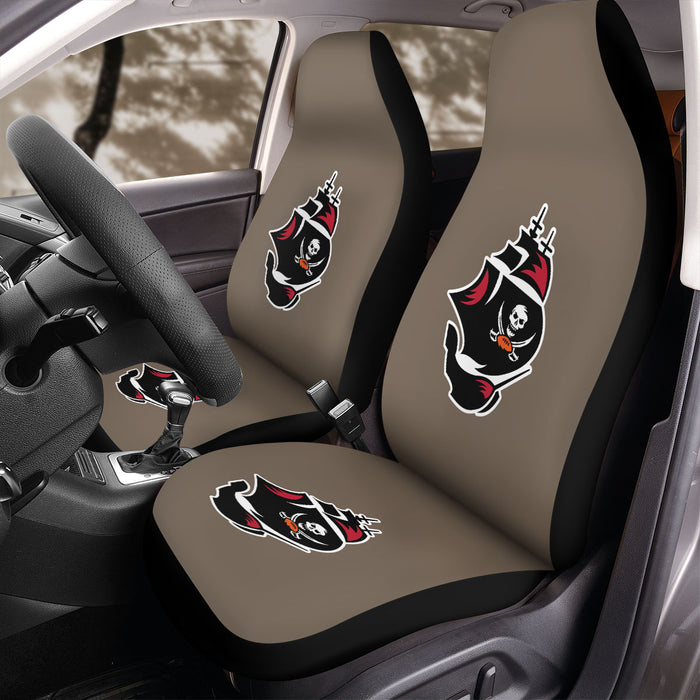 the ship and buccaneers flag Car Seat Covers