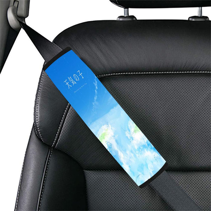 the sky of weathering with you Car seat belt cover - Grovycase