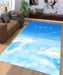 the sky of weathering with you Living room carpet rugs