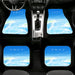 the sky of weathering with you Car floor mats Universal fit