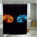 yellow dog shower curtains