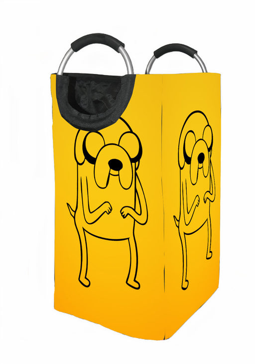 yellow jack adventure time Laundry Hamper | Laundry Basket