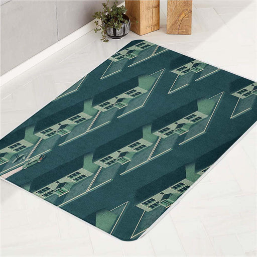 vivarium isometric house bath rugs