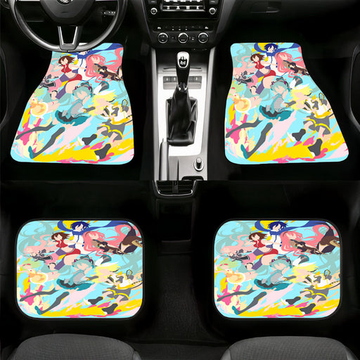 vocaloid full member faceless Car floor mats Universal fit