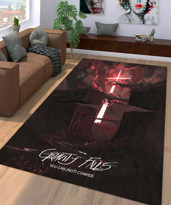 you can not confide gravity falls Living room carpet rugs