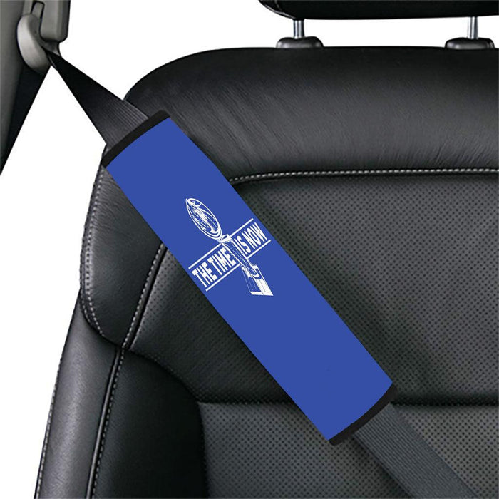 the time is now for champions of nba Car seat belt cover - Grovycase