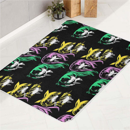 vocaloid hologram vocal group bath rugs