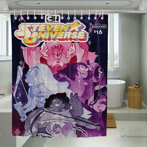 water color steven universe aesthetic shower curtains - Grovycase