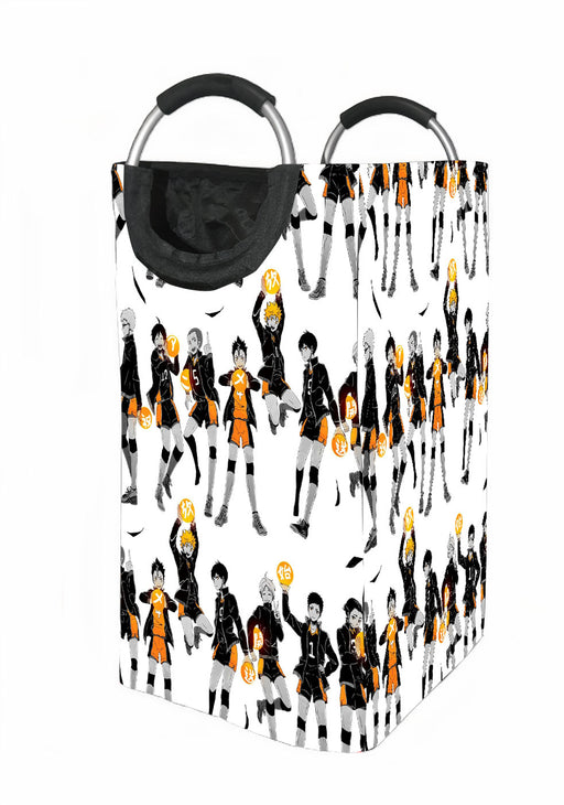 volley ball team karasuno haikyuu Laundry Hamper | Laundry Basket