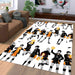 volley ball team karasuno haikyuu Living room carpet rugs