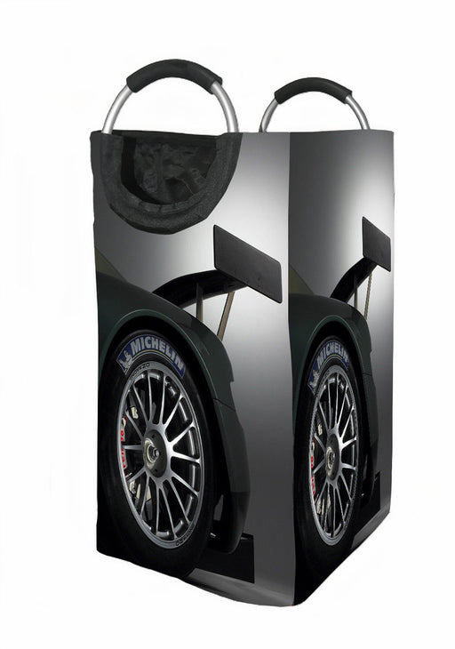 the wheels michelin for car racing Laundry Hamper | Laundry Basket