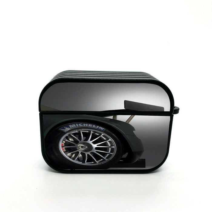 the wheels michelin for car racing airpod case