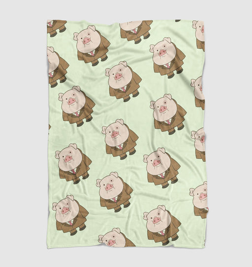 waddles from gravity falls Ultra soft fleece blanket