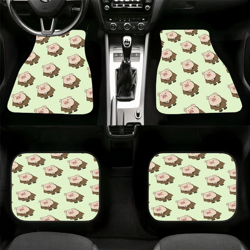 waddles from gravity falls Car floor mats Universal fit