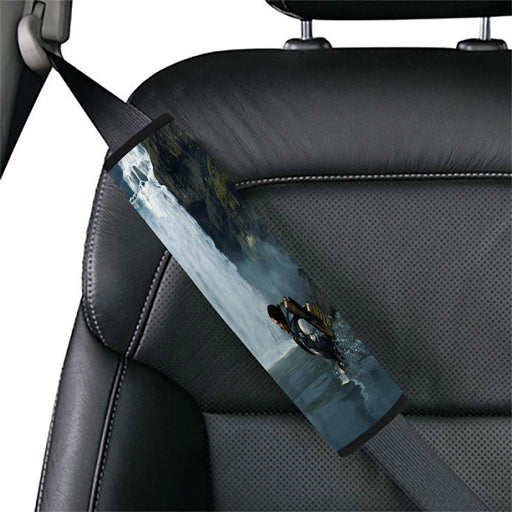 waterfall death strending screen Car seat belt cover - Grovycase