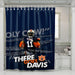 there goes davis ua football shower curtains