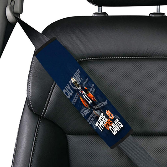 there goes davis ua football Car seat belt cover - Grovycase