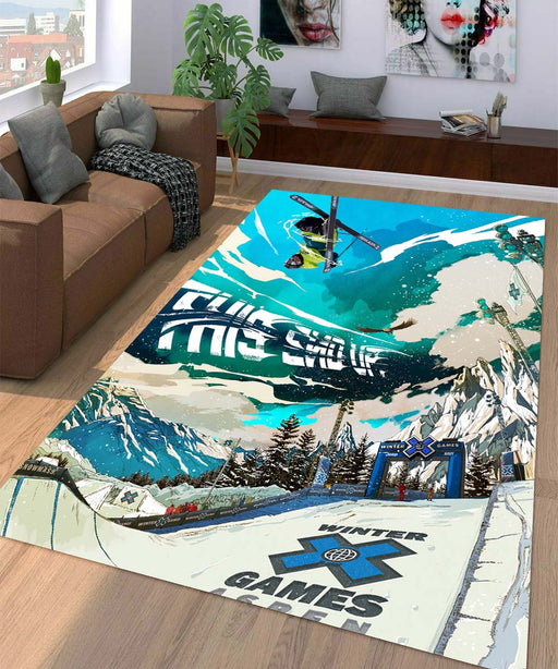 this end up x games winter Living room carpet rugs