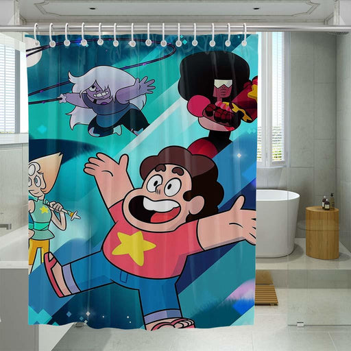 we are the crystal steven universe shower curtains - Grovycase