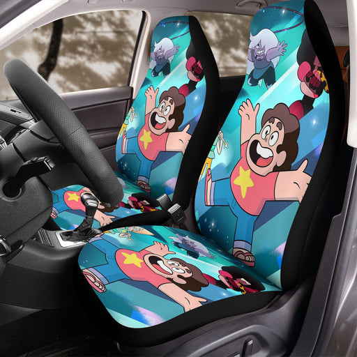 we are the crystal steven universe Car Seat Covers