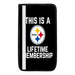 this is a lifetime membership steelers Car seat belt cover