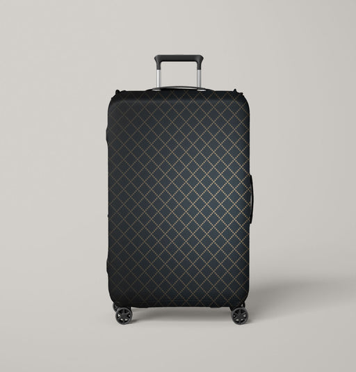 wall texture dark pattern Luggage Cover | suitcase